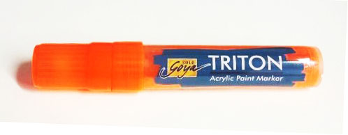 Triton Acrylic Paint Marker 15 mm - Fluoresc. Orange